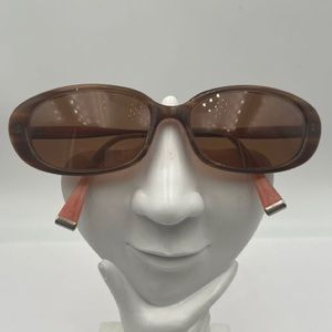 Oliver People’s Brown Oval Sunglasses Frames Marion